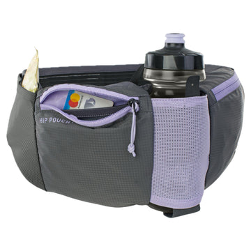 EVOC Hip Pouch Pro on-bike tour bag, secure storage for essentials.