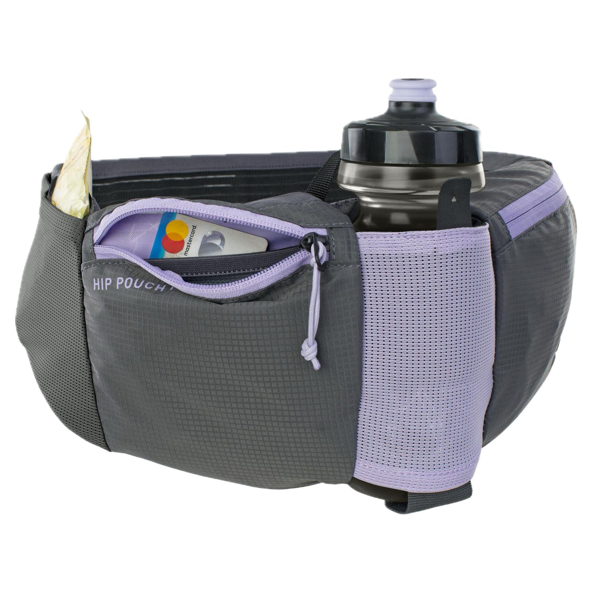 EVOC Hip Pouch Pro on-bike tour bag, secure storage for essentials.