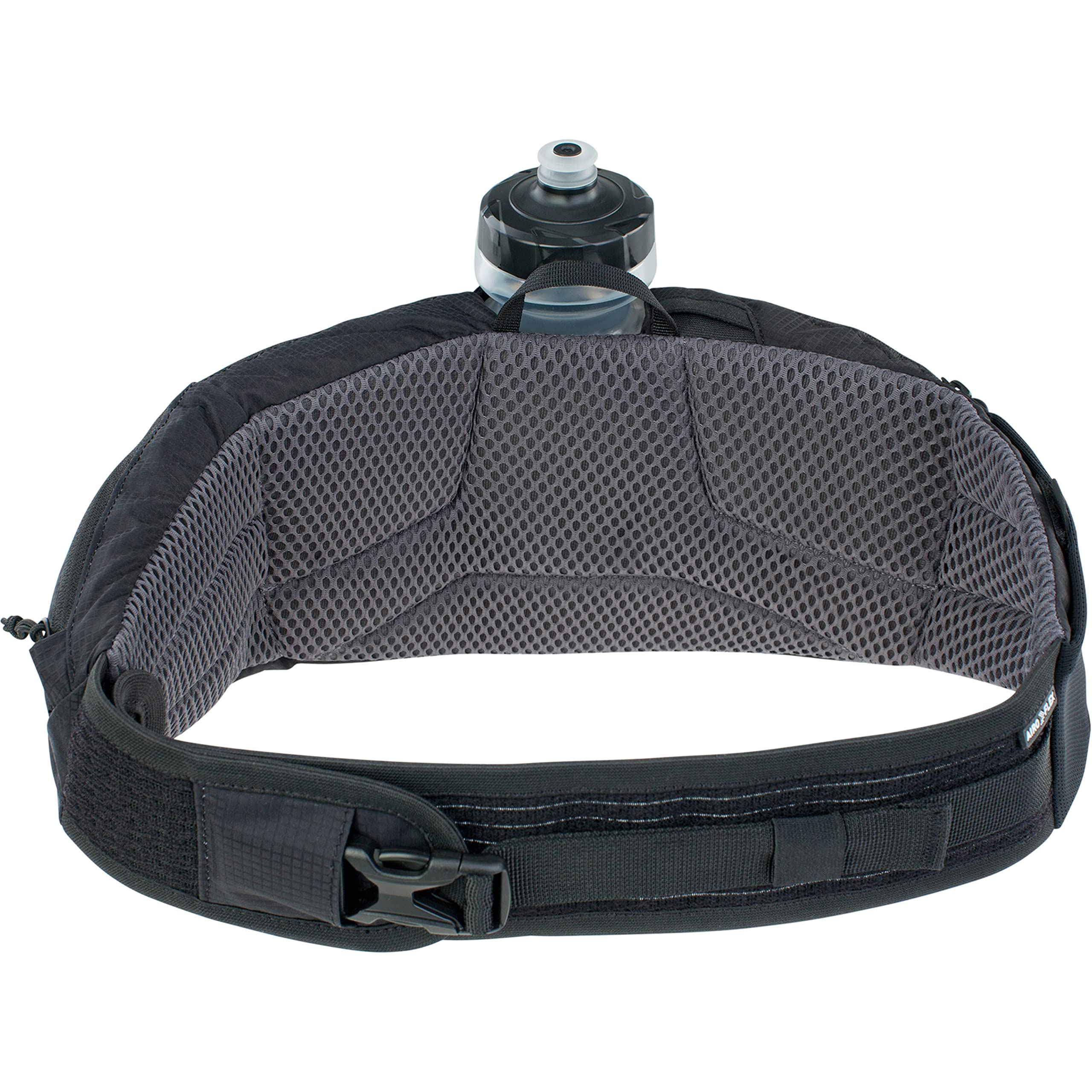 EVOC HIP POUCH PRO showing two hip pockets for organized gear