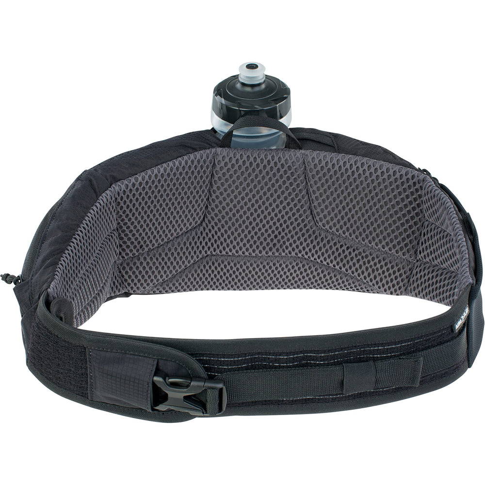 EVOC HIP POUCH PRO showing two hip pockets for organized gear