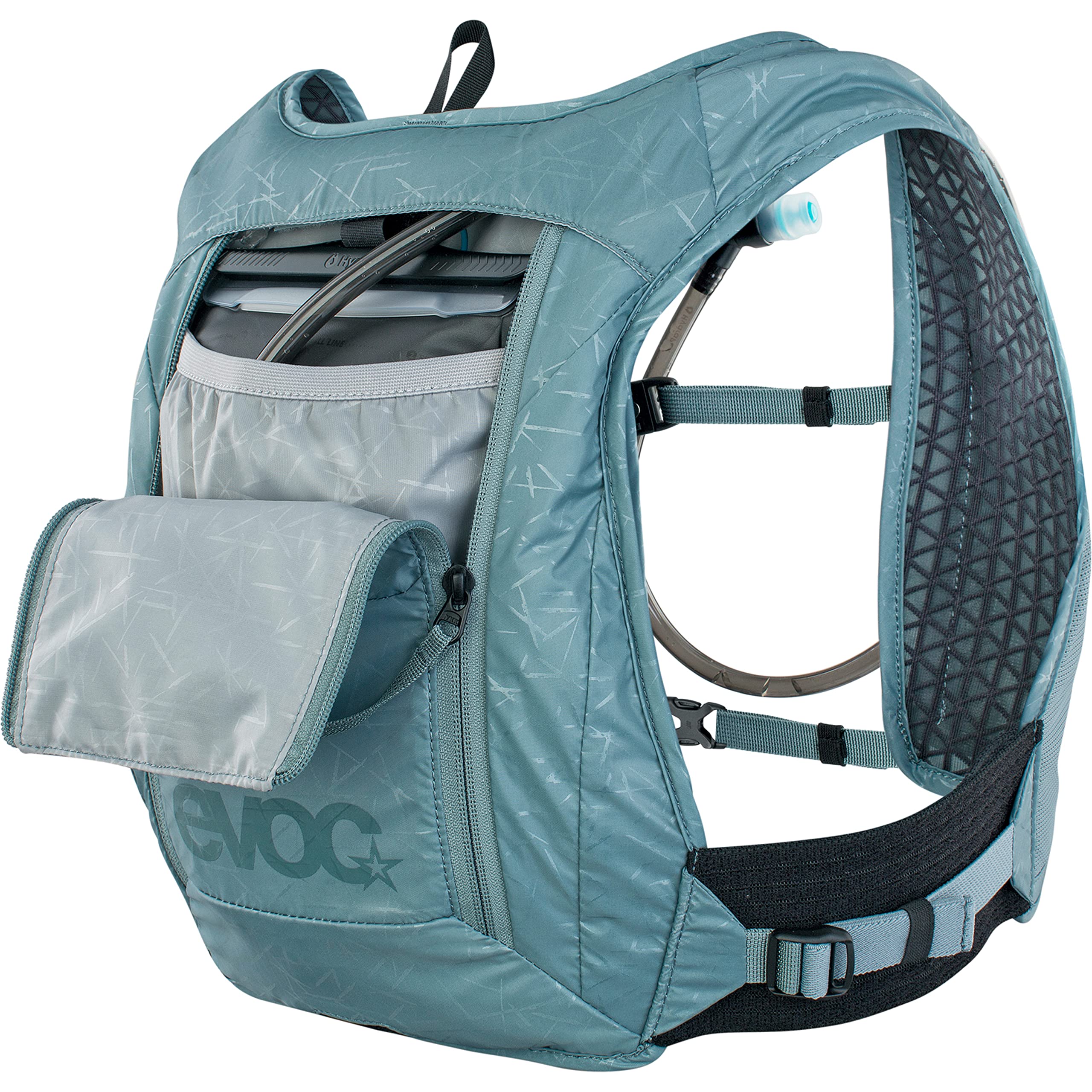 EVOC Hydro Pro 1.5L even load distribution for ride stability.