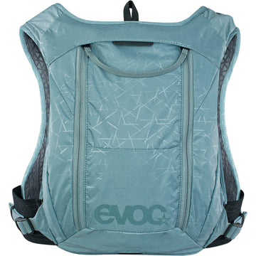 EVOC Hydro Pro 3 back view highlighting breathable mesh and secure fit.