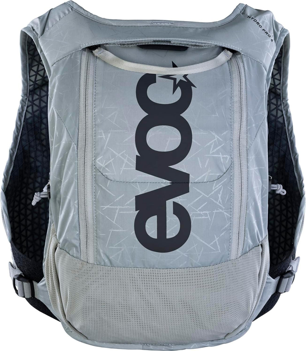 EVOC Hydro Pro 6 breathable back panel wicks moisture for comfort