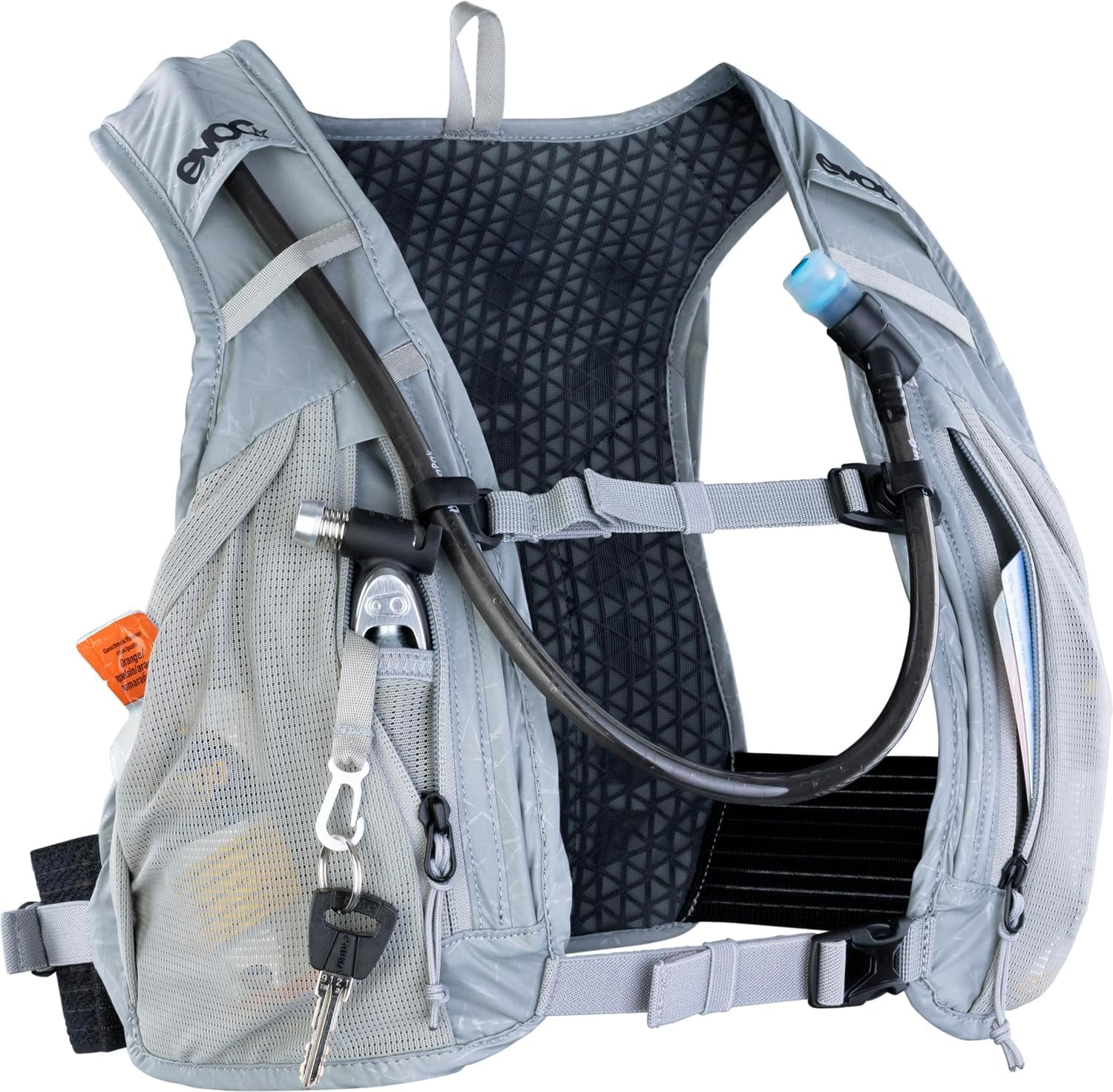 EVOC Hydro Pro 6 lightweight nylon taffeta fabric for durability and lightness