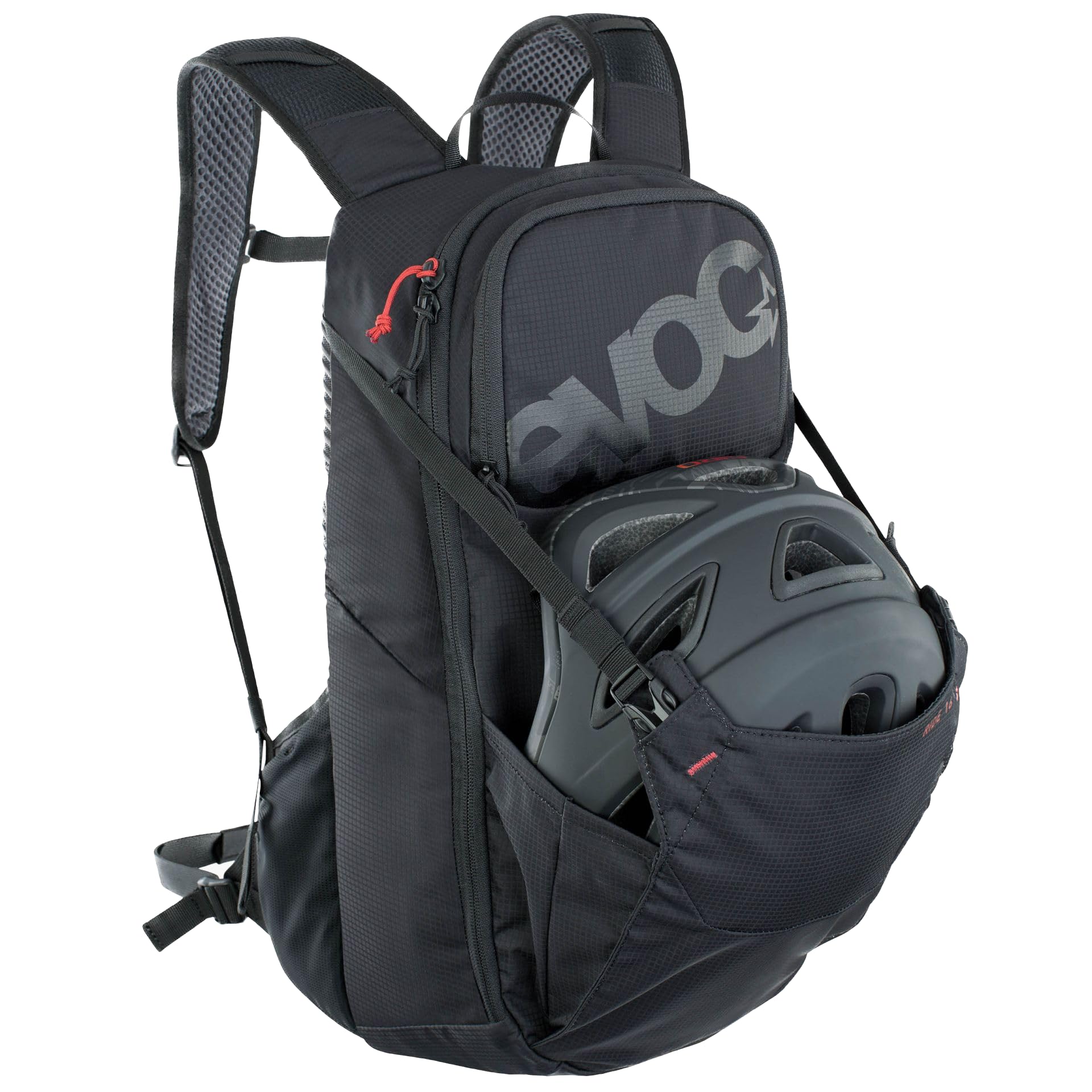 EVOC Ride 16 AIR-PAD back offers ventilated support during long rides