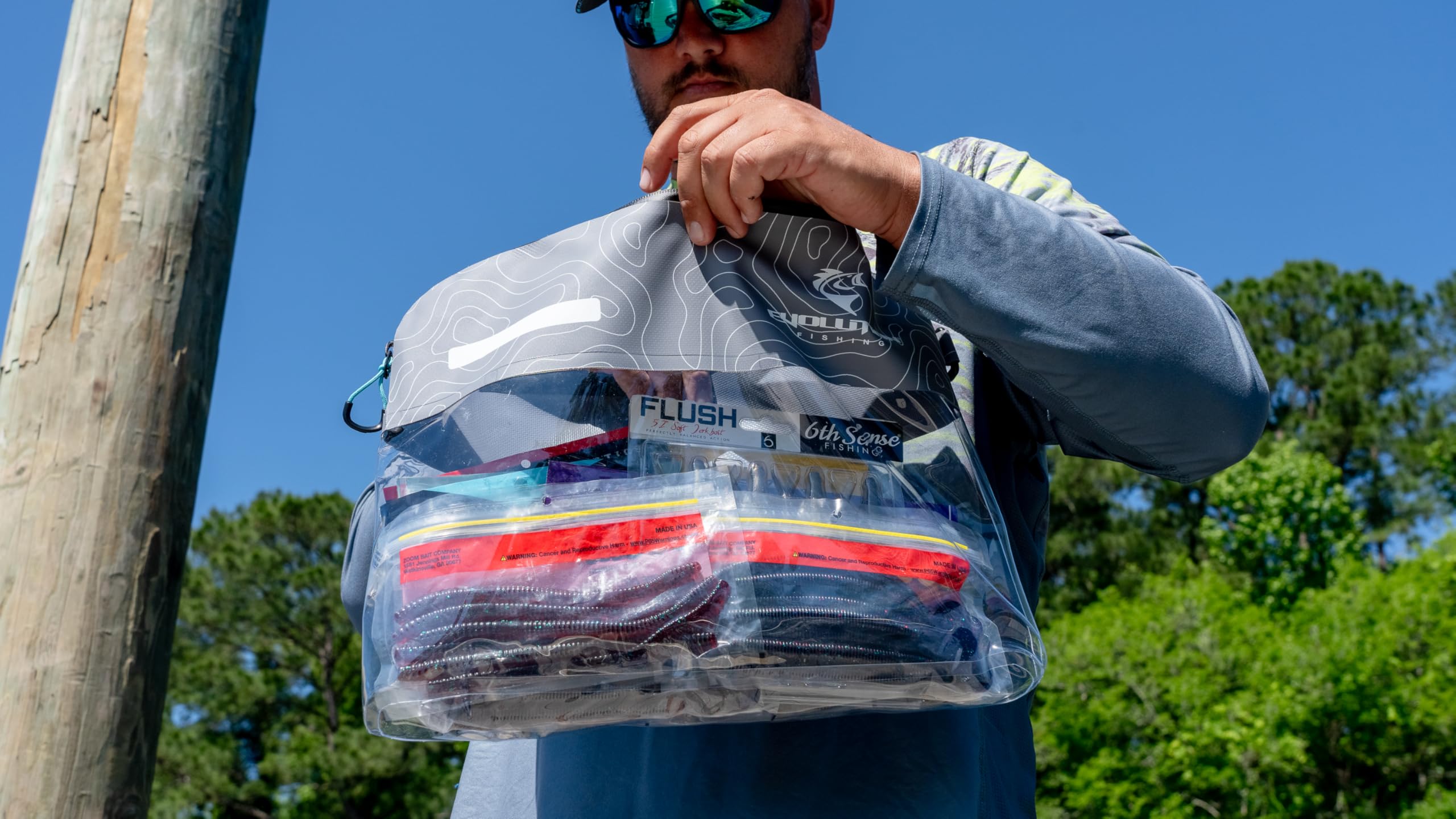 Evolution Fishing Bass Sack no-stitch welded design reduces failure points for dependable performance