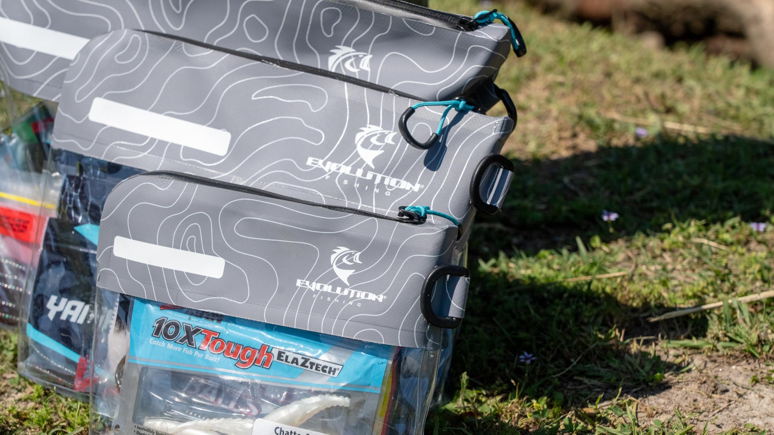 Evolution Fishing Bass Sack label storage for quick gear identification