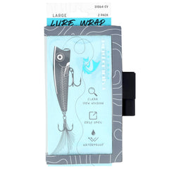 Evolution Fishing Lure Wrap large cover protects treble hooks during transport