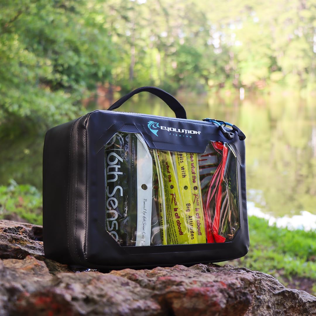 Evolution Fishing Plastix Case interior EVA structure prevents lure crushing