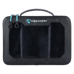 Evolution Fishing Plastix Case waterproof zipper keeps gear dry
