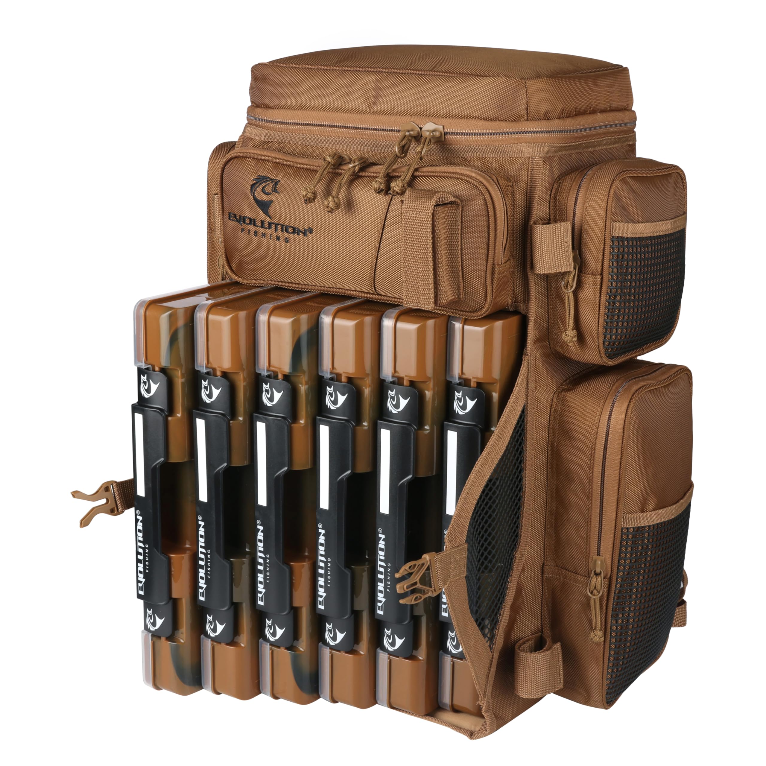 Evolution Outdoor Drift Series 3700 line spool feed pocket for easy access