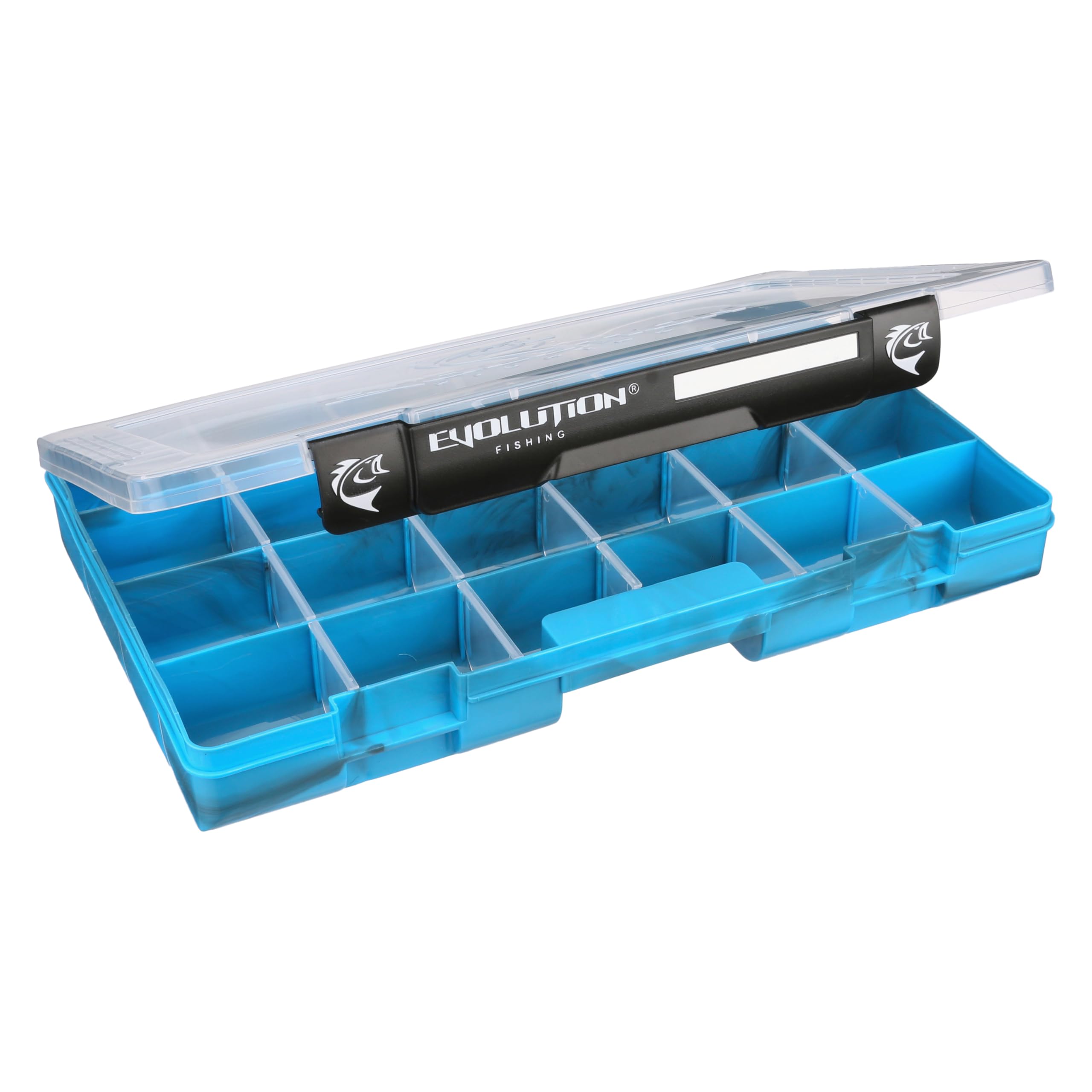 Evolution Outdoor Drift Series QuikLatch tray with removable dividers ready for customizable storage