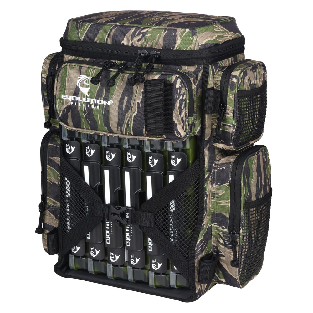 Evolution Outdoor Drift Series plier holster integrated for easy tool access.