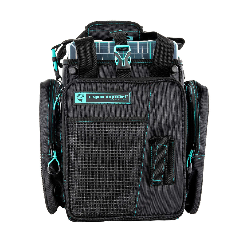 Evolution Outdoor Drift Series topless bag with plier holster supports quick tool access
