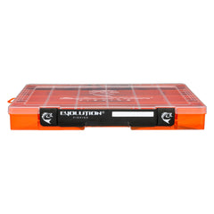 Evolution Outdoor Drift Series tray showing removable dividers for versatile organization.