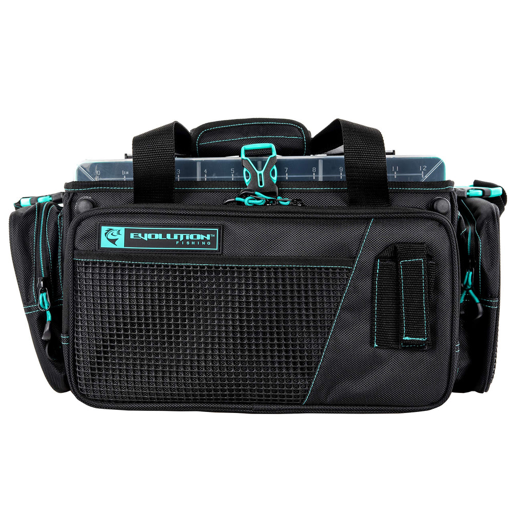 Evolution Outdoor Drift Series topless bag rain fly deployed offers weather-ready protection.