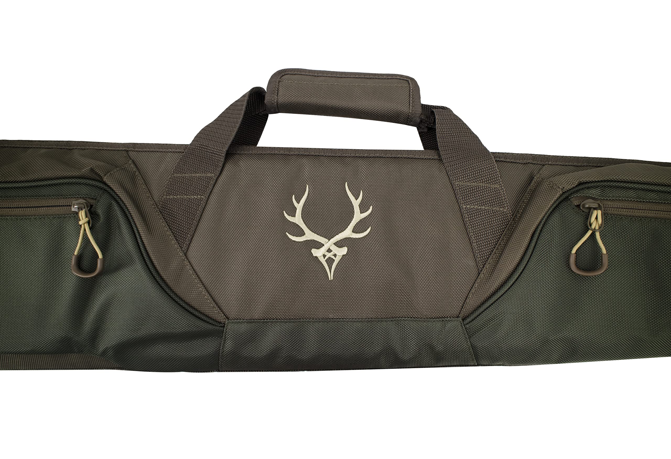 Evolution Outdoor Hill Country II reinforced carry handle and 1.5-inch webbing strap for easy transport.