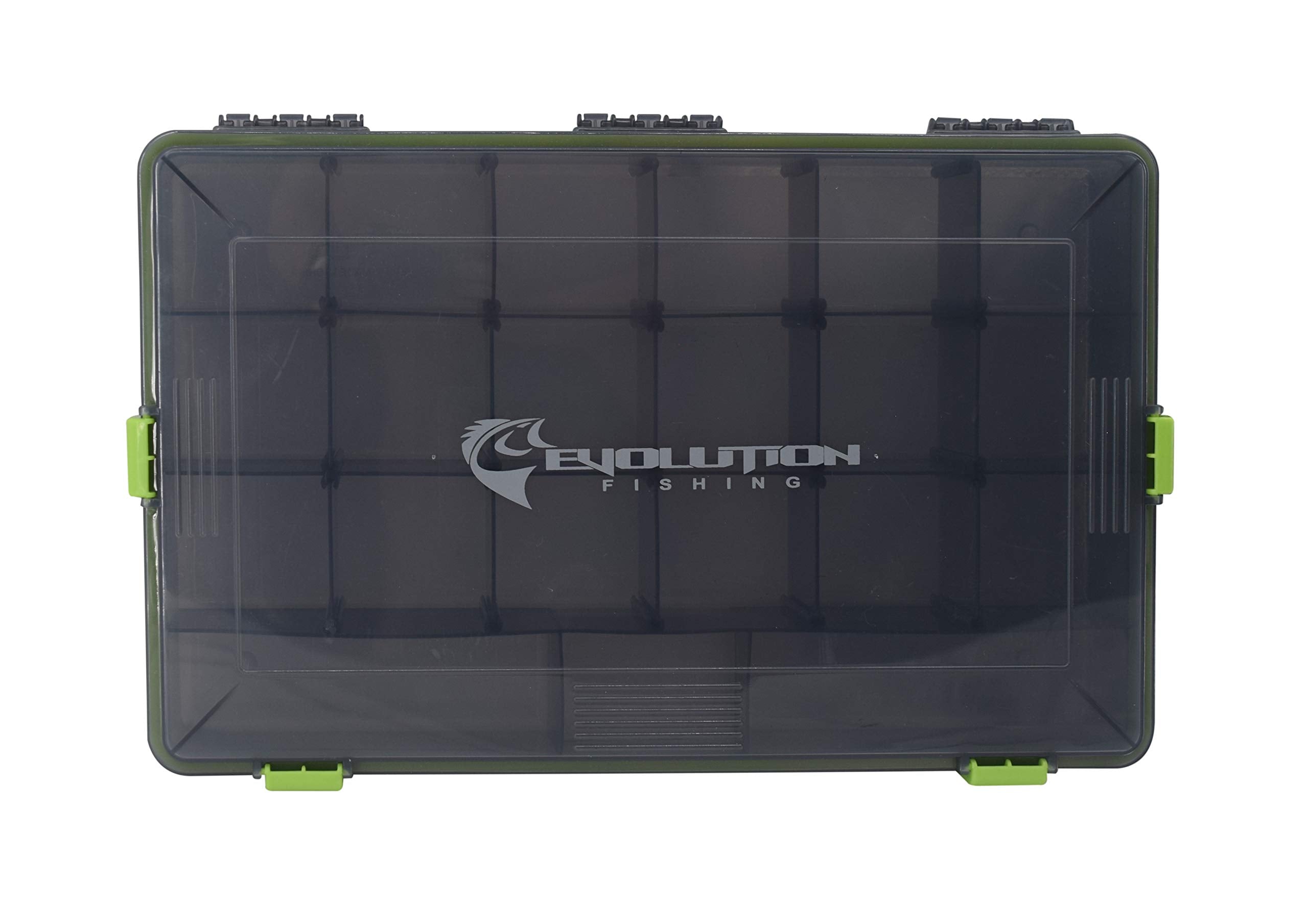 Evolution Outdoor tackle box removable compartments for customizable fishing gear