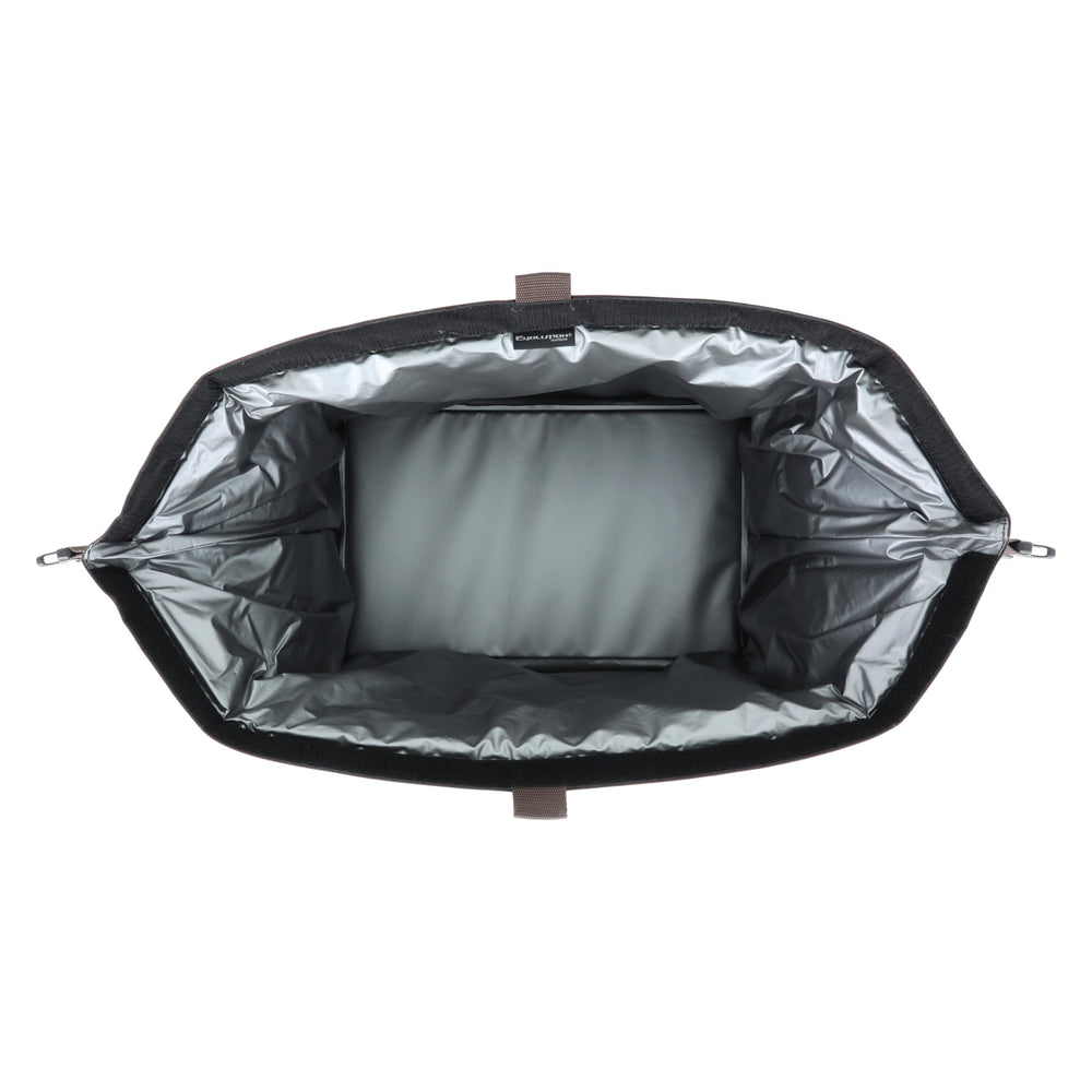 Evolution Outdoor trophy cooler doctor tote closure secures antlers during transport