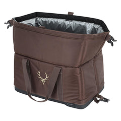 Evolution Outdoor trophy cooler eva bottom provides durable base for rough terrain and stability