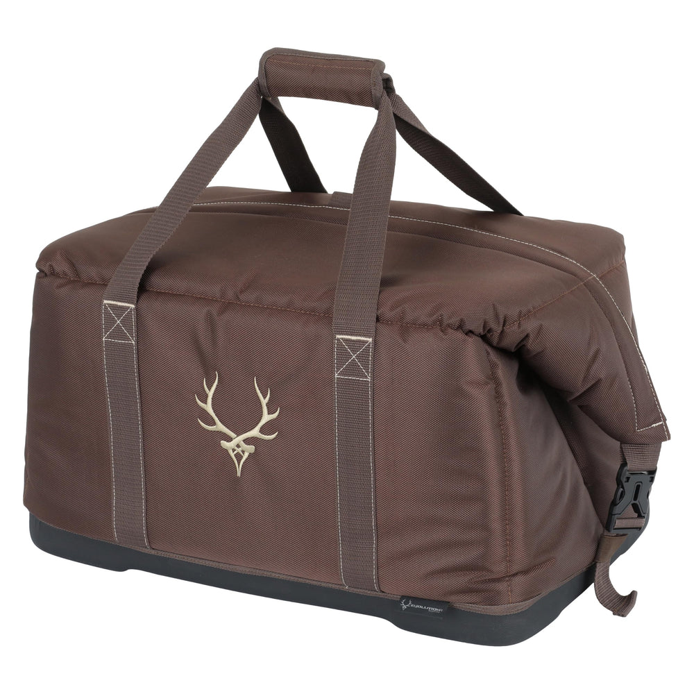 Evolution Outdoor trophy cooler interior demonstrates organized space for trophy and gear during transport