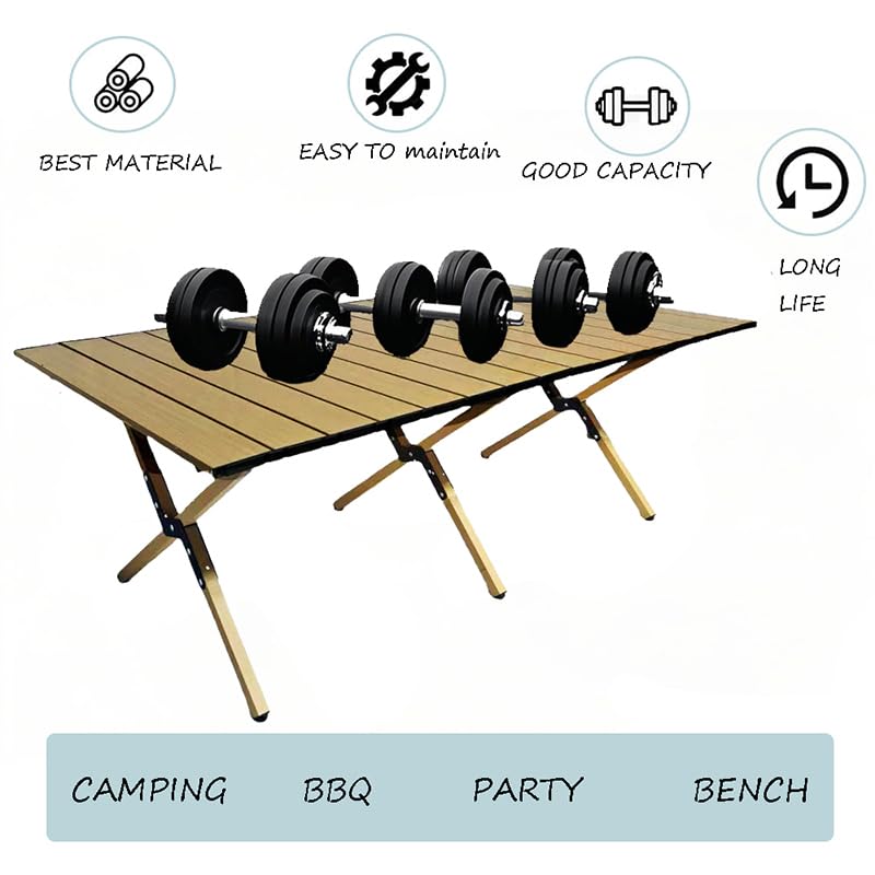 Evolve Heritage travel-compact table ready for trips and packing.