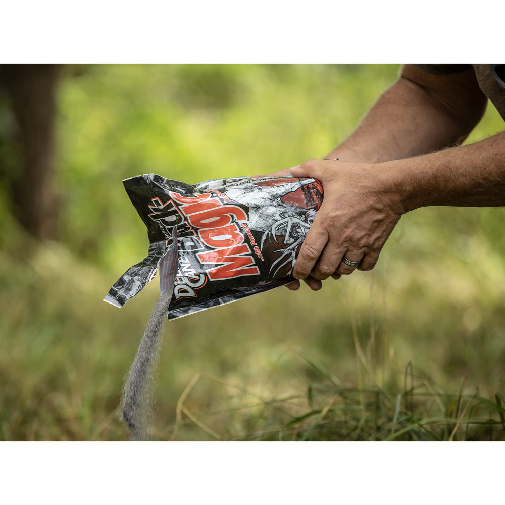 Site setup with Deer Cane Black Magic demonstrates quick mineral site establishment