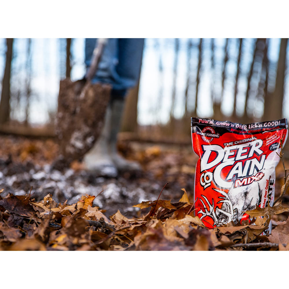 Deer Co-Cane powder reacts with moisture to release vapors.