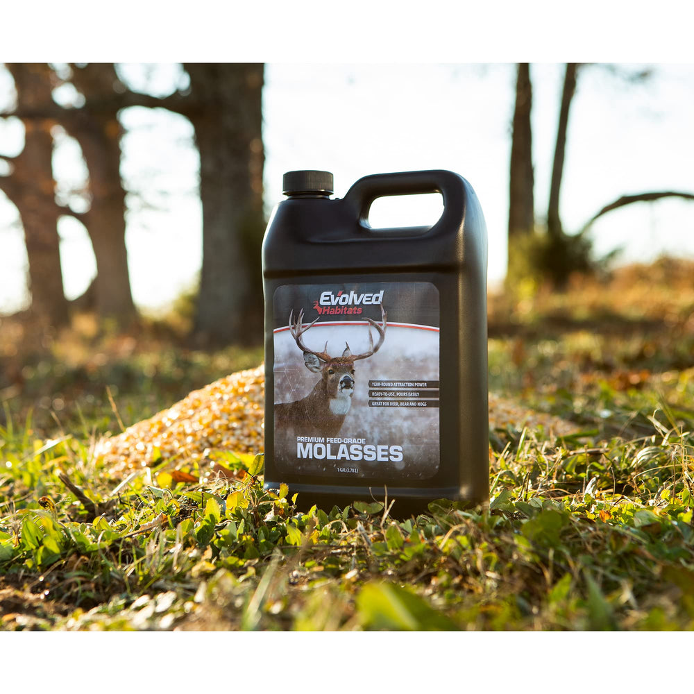 Evolved Habitats Premium Wildlife Molasses closeup showing rich color and texture