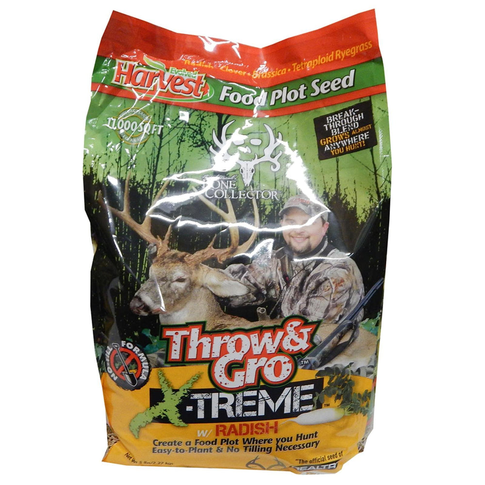 Evolved Habitats Throw & Gro X-treme w/Radish Forage seed mix for deer food plots
