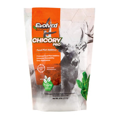 Evolved Harvest Chicory PRO Plot Mixer 1lb dry blend close-up showcases texture.