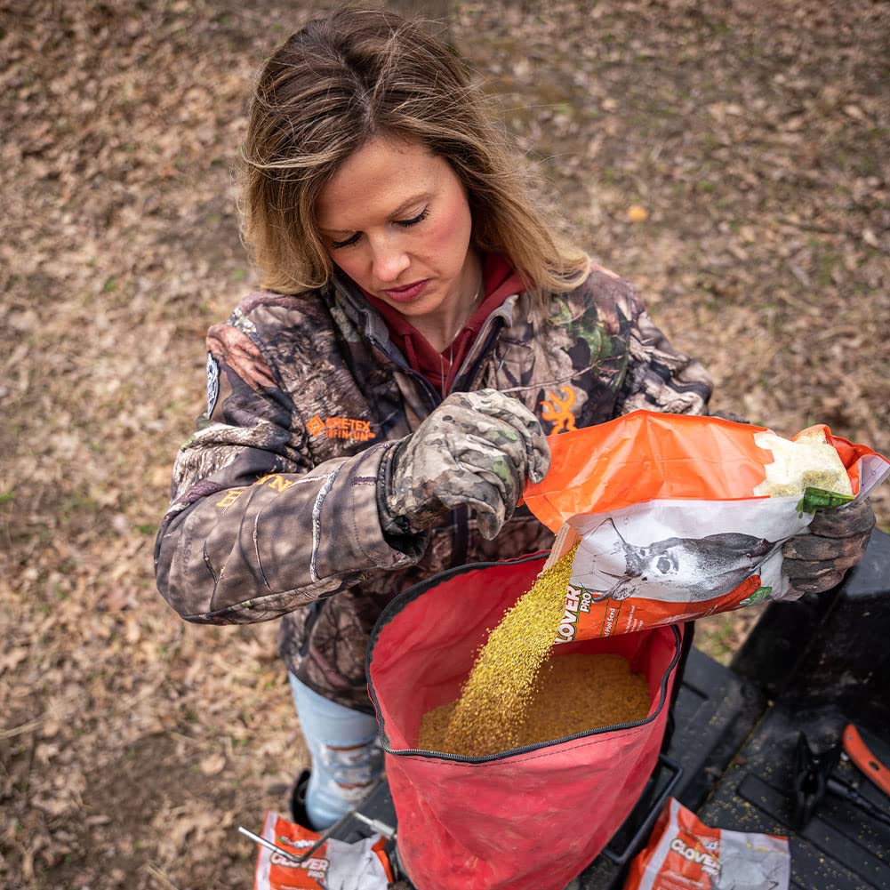 Nutrient-rich clover provides high-protein forage for wildlife in your plot.