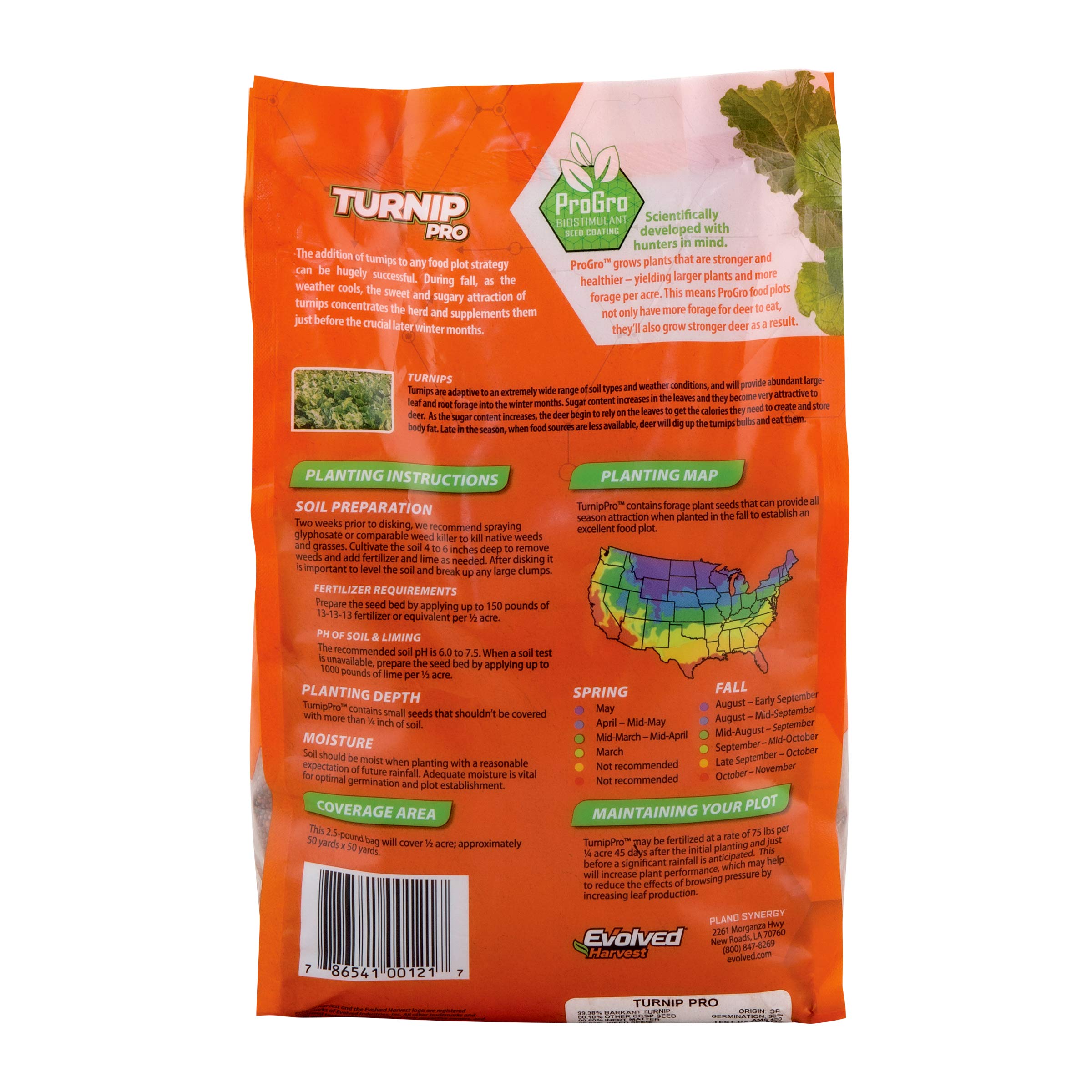 Turnip Pro forage in field shows high-yield potential for wildlife