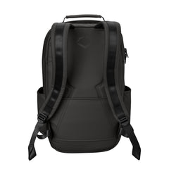 EvoShield Exec Backpack black laptop compartment keeps devices secure during travel.