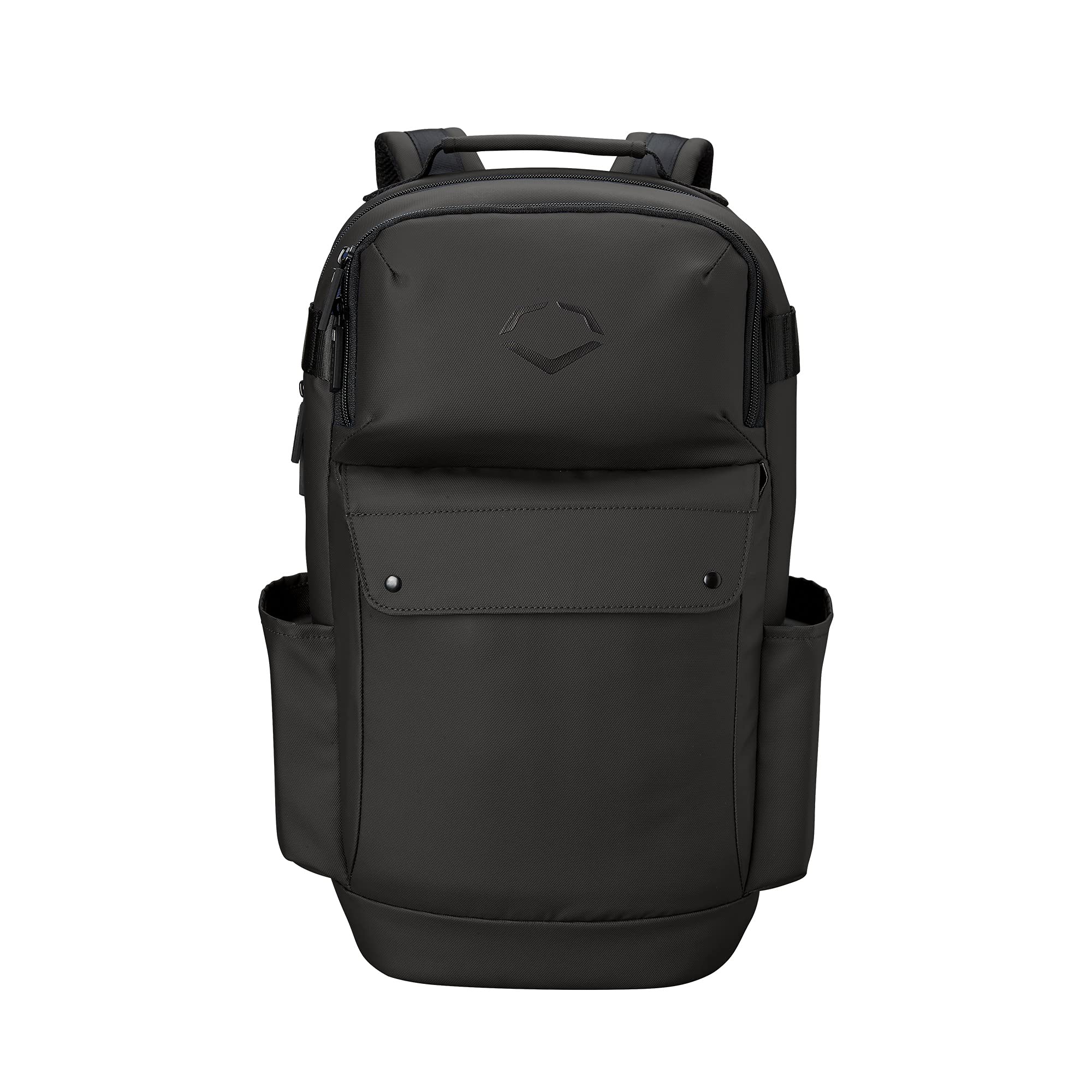 EvoShield Exec Backpack black side pocket for quick access to Essentials.