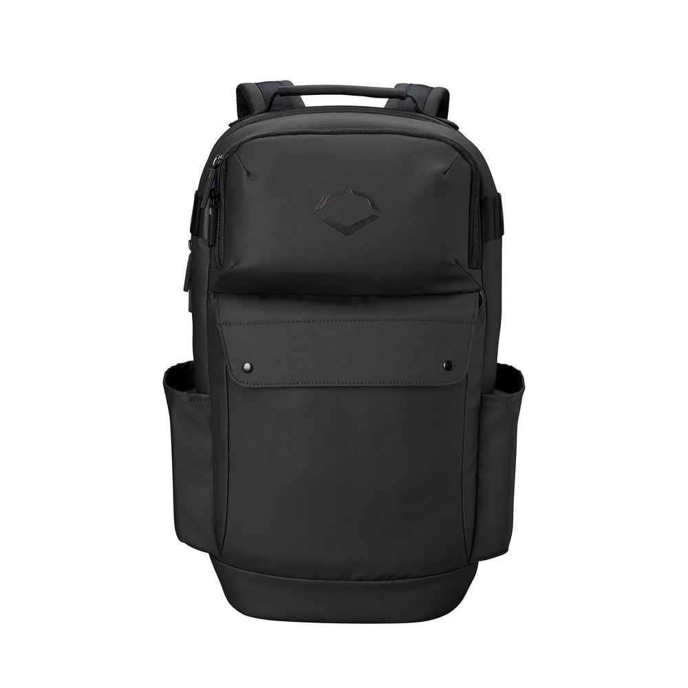 EvoShield Exec Backpack black side pocket for quick access to Essentials.