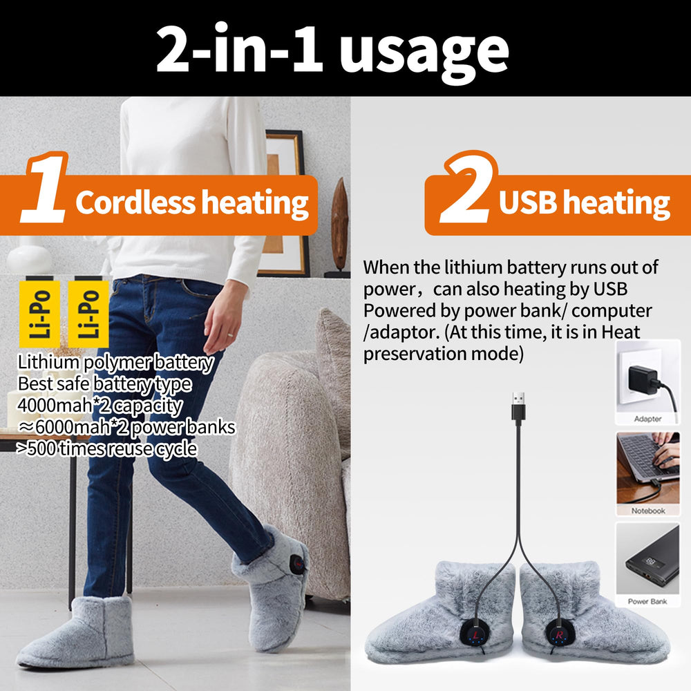 Ewarmer USB and battery power provides 2-in-1 warmth
