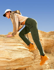 Ewedoos hiking pants for women stretch fabric enables flexible movement on rugged hikes