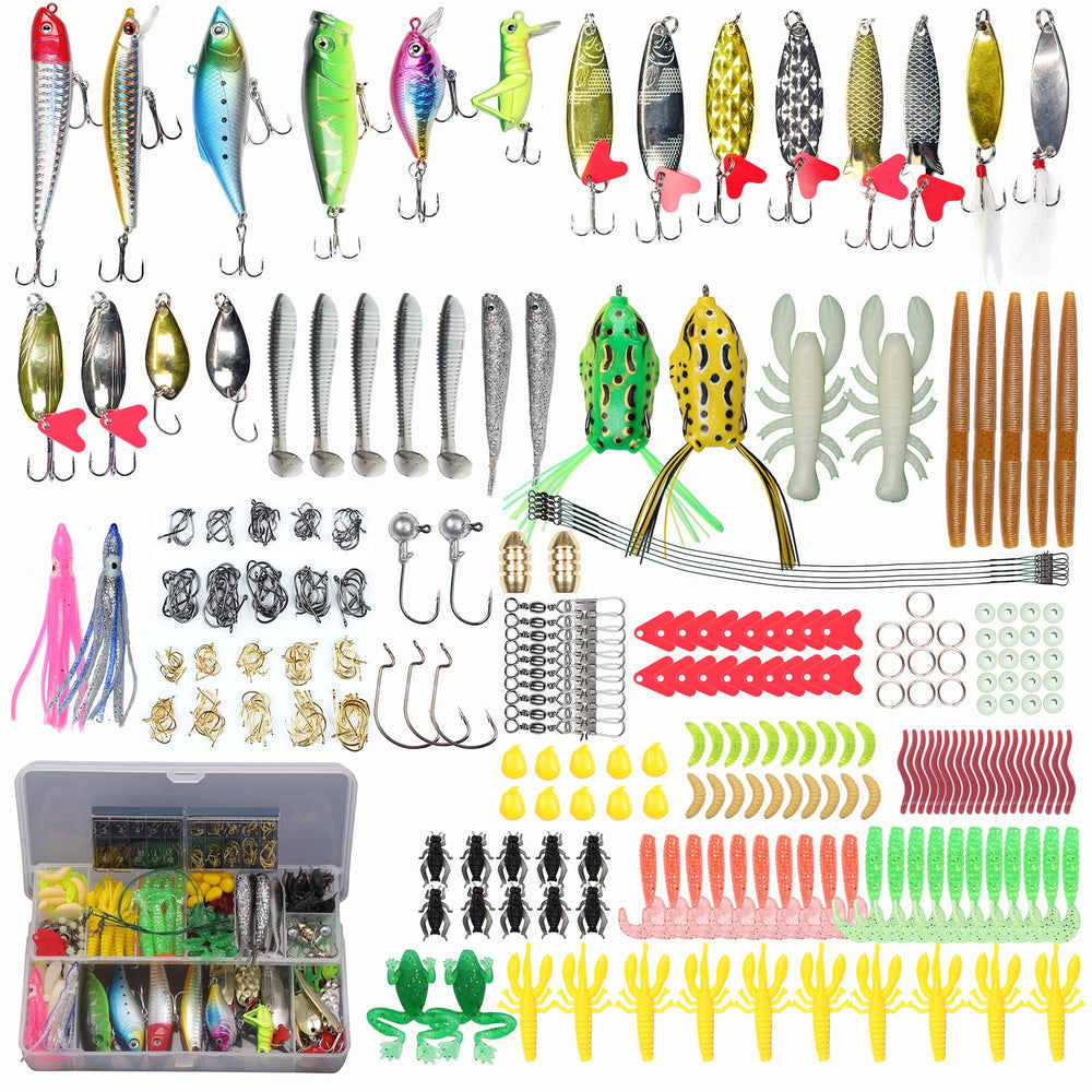 EXAURAFELIS 399pcs lure box open for quick on-site selections