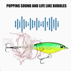 Lifelike 3D eyes and laser-coated body on EXAURAFELIS lure