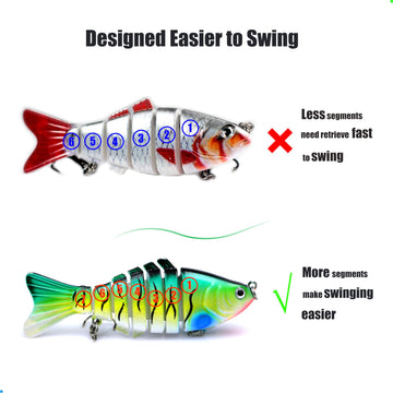 Inner bass steel ball stabilizer visible inside the lure
