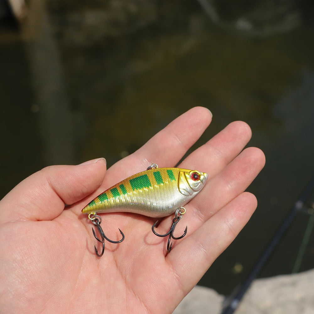 Target species: bass, walleye, trout