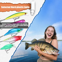 Soft plastic worms and grubs assortment from Exaurafelis kit