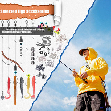 Versatile freshwater and saltwater fishing lures and accessories