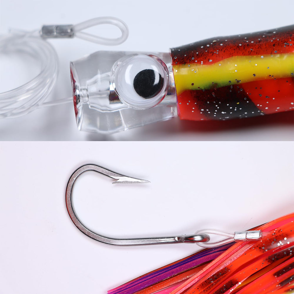 EXAURAFELIS 6.5-Inch Trolling Lure Kit - color option 5
