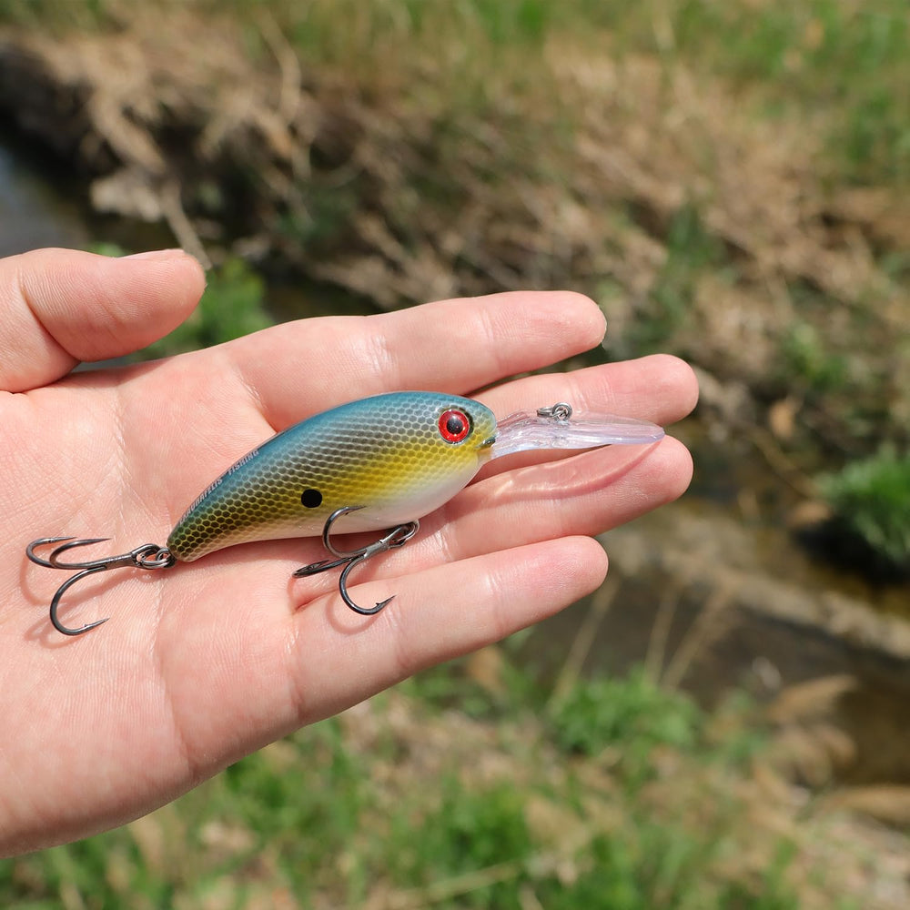 Diving lip and curved body design of crankbait