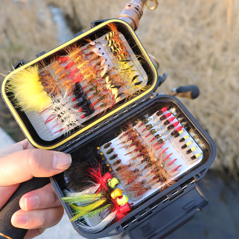 Gift-ready EXAURAFELIS fly fishing lures kit