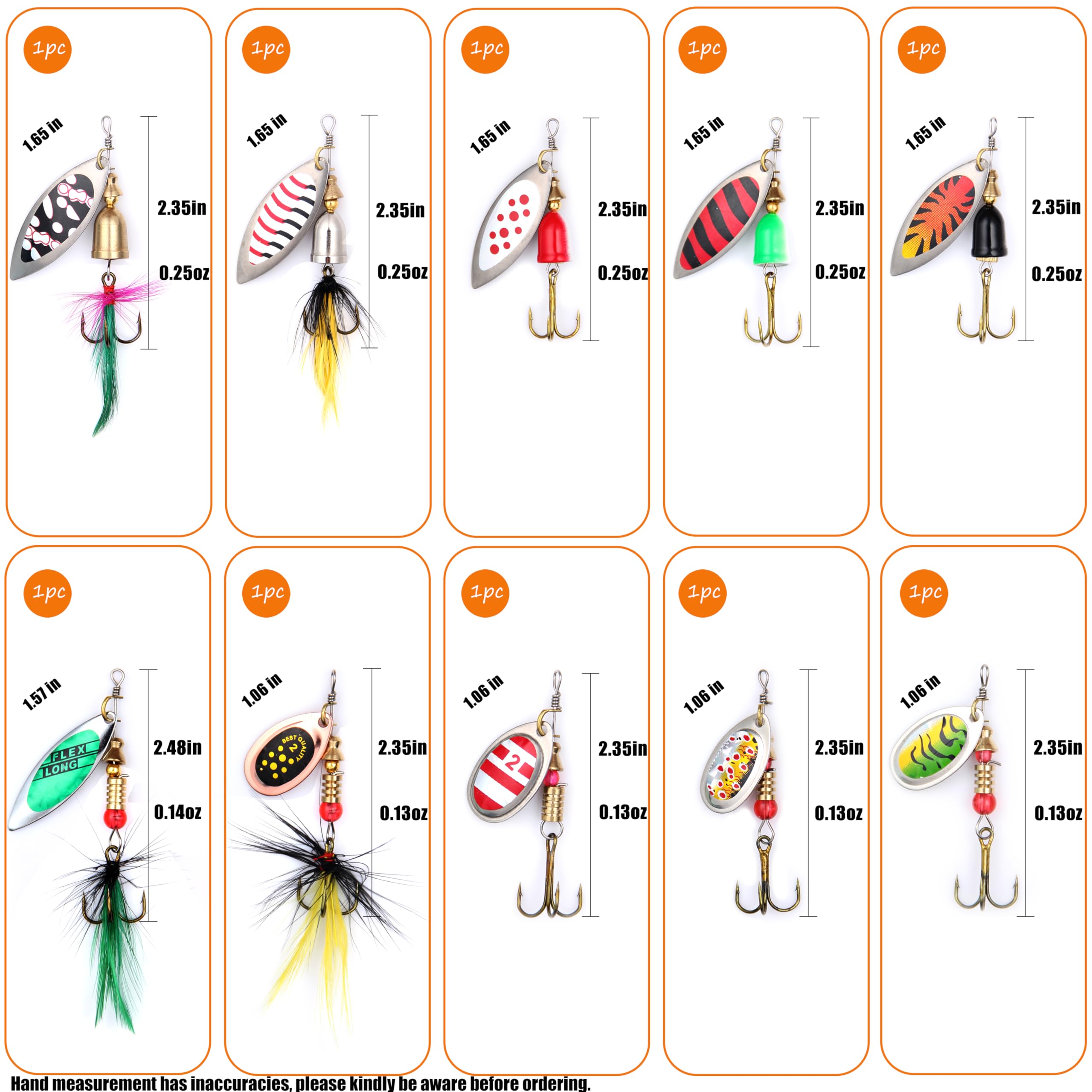 Exaurafelis spinnerbait kit in tackle box packaging
