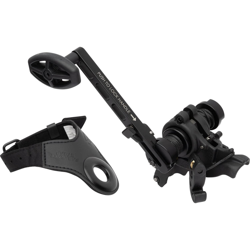 Excalibur Charger Lite crank on bow enables fast, quiet cocking for efficient hunts.
