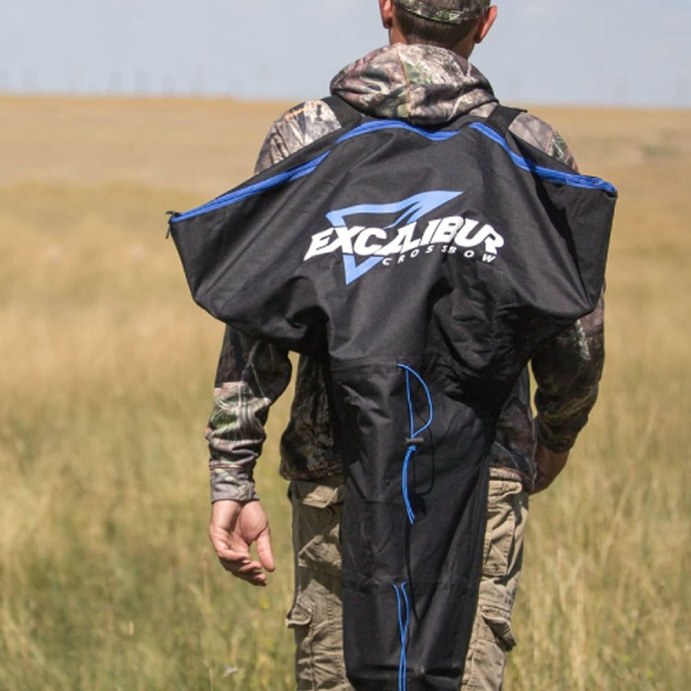 Excalibur Poncho Crossbow Case with dual straps for easy carry.